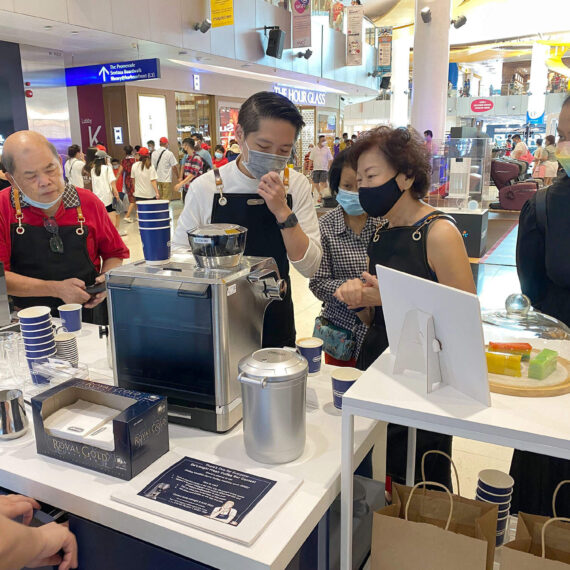 Brand Activations & Experiences De'Longhi The Fresh Beans Coffee Bar at VivoCity