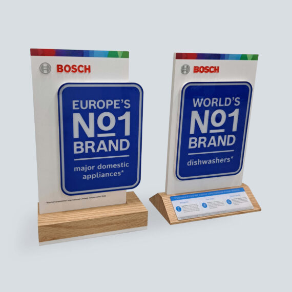 Merchandising & Shop Displays Bosch Claims Display