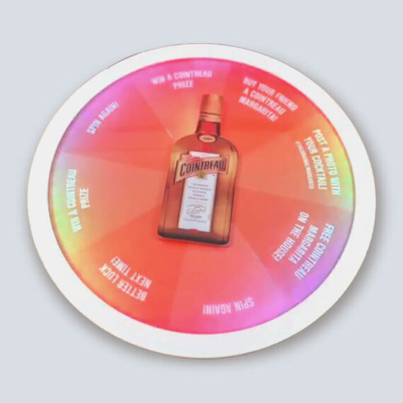 Merchandising & Shop Displays Cointreau Spin The Wheel Display