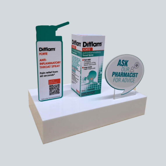 Merchandising & Shop Displays Difflam Behind-The-Counter Throat Spray
