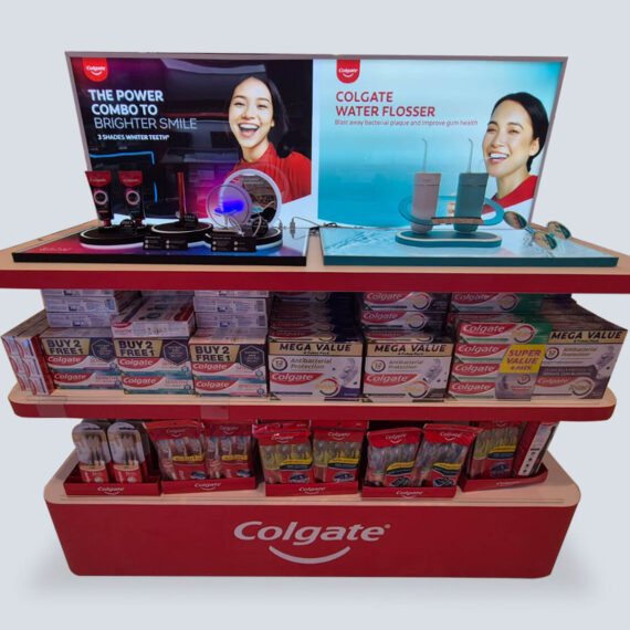POSM / Display Sustaining & Refresh Solution Colgate Display