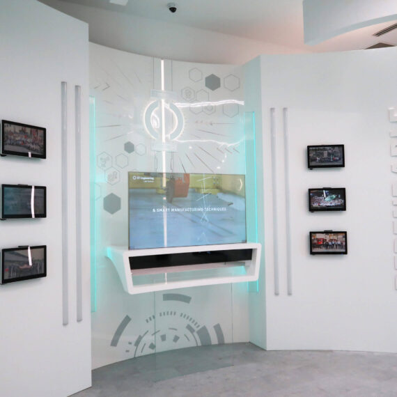 Spatial Experience Design & Build ST Engineering Tech Gallery